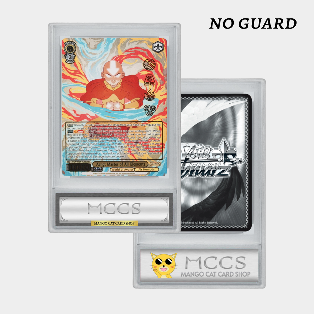 SnapTouch Slab Cardholder w/ Bumper Guards | For Sleeved Cards | 35PT